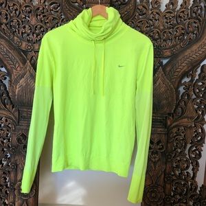 Neon Nike Dri-fit longsleeve